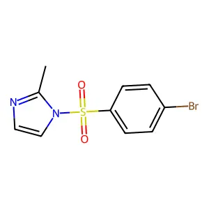 1-(4-Bromophenylsulfonyl)-2-methyl-1H-imidazole structure