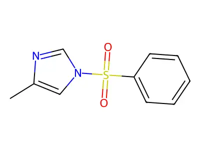 4-Methyl-1-(phenylsulfonyl)-1H-imidazole structure