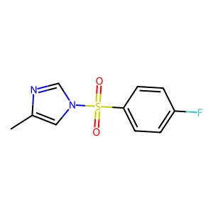 1-(4-Fluorophenyl)sulfonyl-4-methylimidazole structure