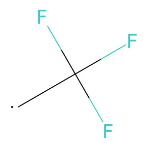 2,2,2-Trifluoroethyl radical structure
