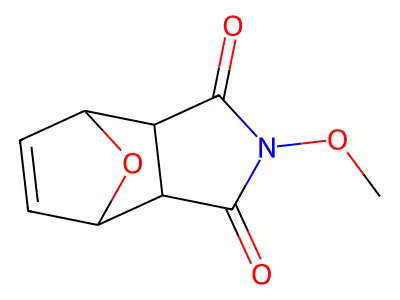 3a,4,7,7a-Tetrahydro-2-methoxy-4,7-epoxy-1H-isoindole-1,3(2H)-dione structure