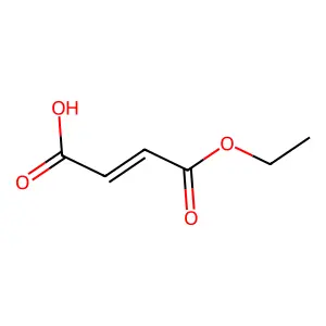 富马酸单乙酯 structure
