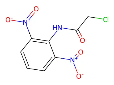 Acetamide, 2-chloro-N-(2,6-dinitrophenyl)- structure