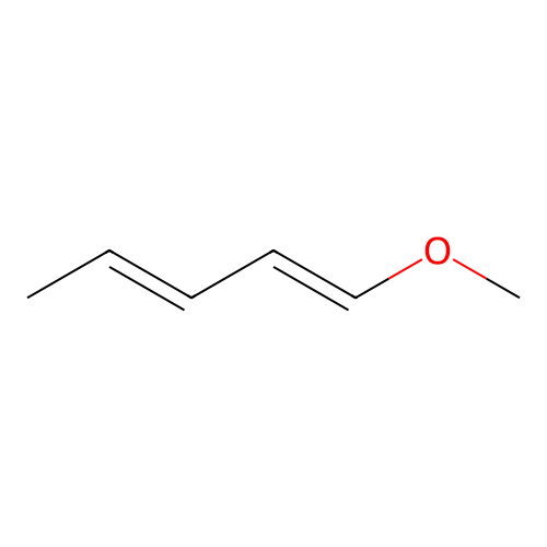 1-Methoxy-1,3-pentadiene structure