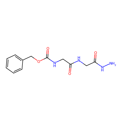 Carbobenzoxy-glycyl-glycine hydrazide structure