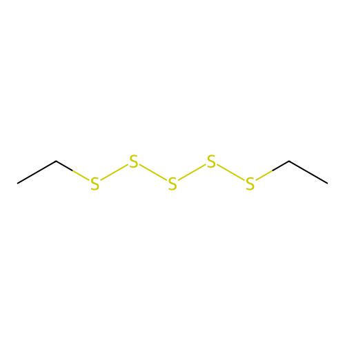 二乙基五硫 structure
