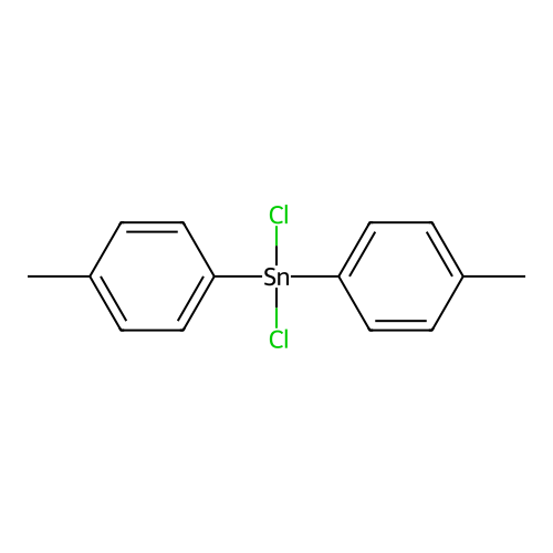 Stannane, dichlorobis(4-methylphenyl)- structure