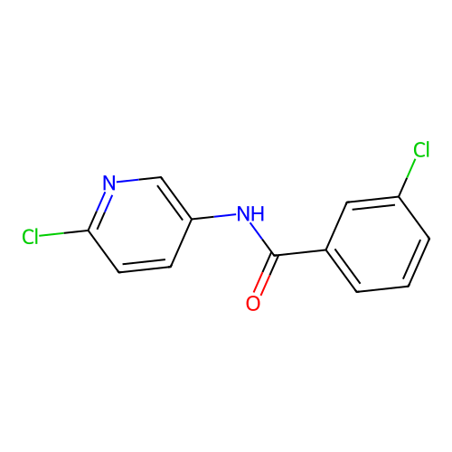3-Chloro-N-(6-chloro-3-pyridinyl)benzamide structure