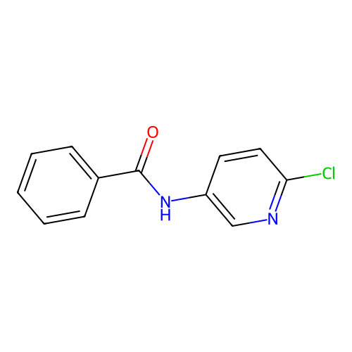 2-Chloro-5-benzoylaminopyridine structure