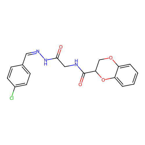 C18H16ClN3O4 structure
