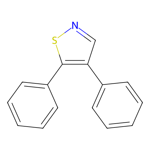 4,5-Diphenyl-1,2-thiazole structure