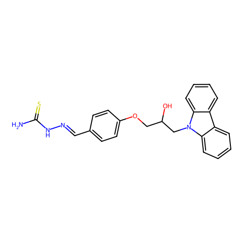 C23H22N4O2S structure