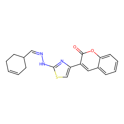 C19H17N3O2S structure