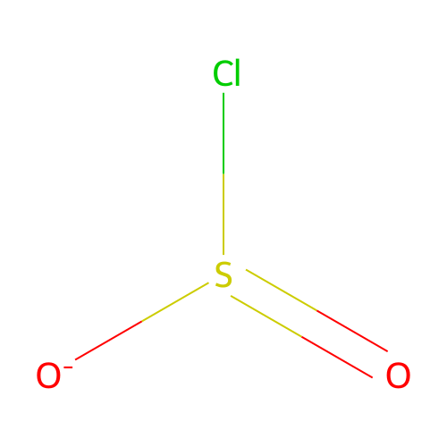 Sulfonyl chloride resin structure