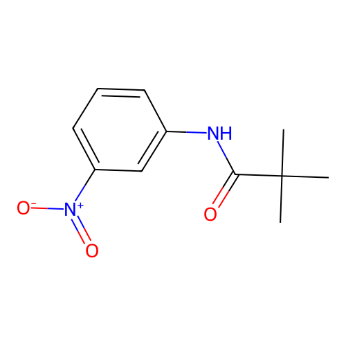 2,2-Dimethyl-N-(3-nitrophenyl)propanamide structure