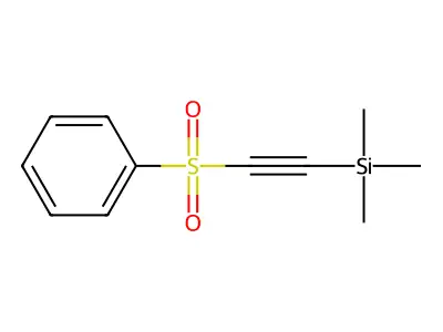 Silane, trimethyl[(phenylsulfonyl)ethynyl]- structure