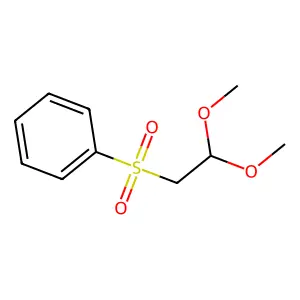 Benzene, ((2,2-dimethoxyethyl)sulfonyl)- structure