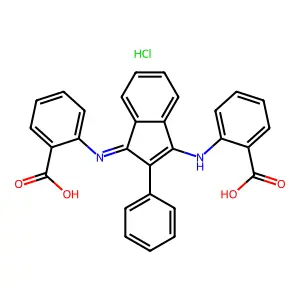 C29H20N2O4.ClH structure