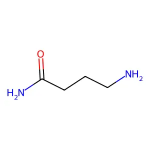 4-氨基丁酰胺 structure