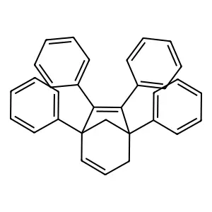 1,5,6,7-Tetraphenylbicyclo[3.2.1]octa-3,6-diene structure