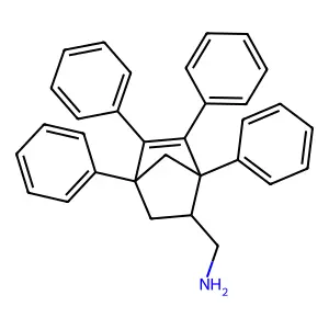 Cyclobutanecarboxylic acid, 1-(4-cyclohexylphenyl)- structure