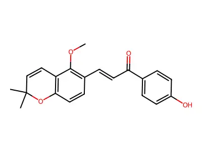 Licoagrochalcone B structure