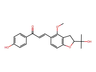 Licoagrochalcone D structure