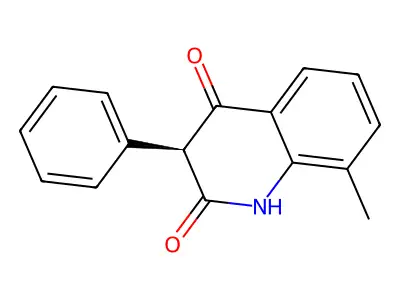 8-methyl-3-phenyl-1H-quinoline-2,4-dione structure