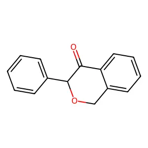 3-phenyl-1H-isochromen-4-one structure