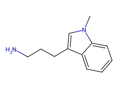 3-(1-methyl-1H-indol-3-yl)propan-1-amine structure
