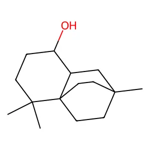Octahydro-2,5,5-trimethyl-2H-2,4a-ethanonaphth-8-ol structure