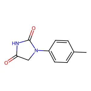 1-P-Tolyl-imidazolidine-2,4-dione structure