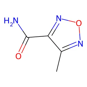 4-甲基-1,2,5-恶二唑-3-甲酰胺 structure