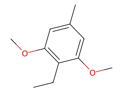 2-Ethyl-1,3-dimethoxy-5-methylbenzene structure