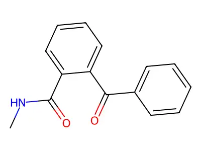 2-Benzoyl-N-methylbenzamide structure