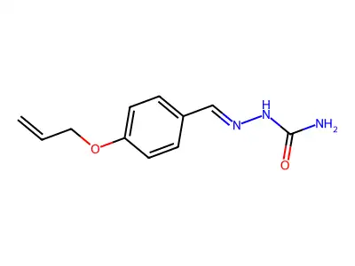 [(4-Prop-2-enoxyphenyl)methylideneamino]urea structure
