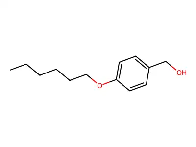 [4-(Hexyloxy)phenyl]methanol structure