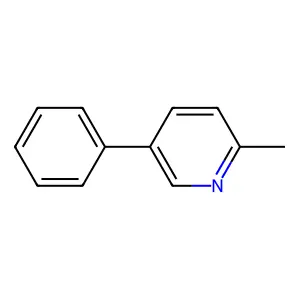 2-Methyl-5-phenylpyridine structure