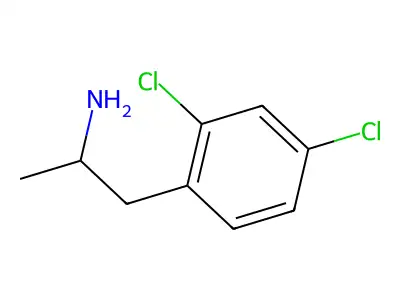 1-(2,4-Dichlorophenyl)propan-2-amine structure