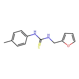 1-(Furan-2-ylmethyl)-3-(4-methylphenyl)thiourea structure