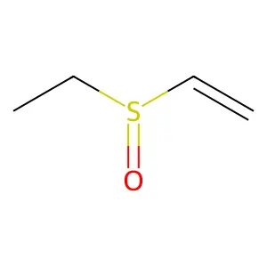 乙烯基乙基亚砜 structure