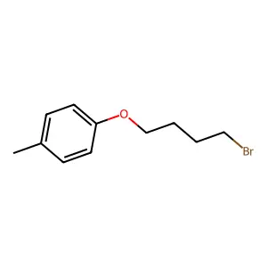 Toluene, p-(4-bromobutoxy)- structure