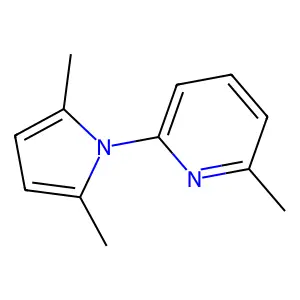 2-(2,5-Dimethyl-1H-pyrrol-1-yl)-6-methylpyridine structure