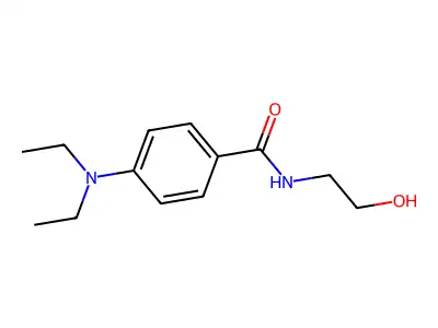 4-(diethylamino)-N-(2-hydroxyethyl)benzamide structure