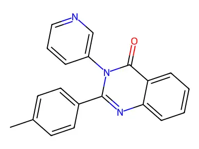2-(4-Methylphenyl)-3-pyridin-3-ylquinazolin-4-one structure