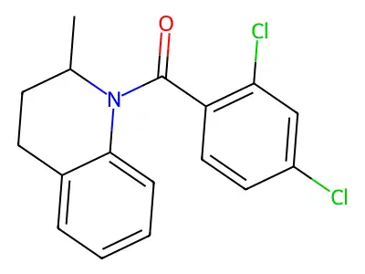 1-(2,4-Dichlorobenzoyl)-2-methyl-1,2,3,4-tetrahydroquinoline structure