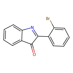 3H-Indol-3-one, 2-(2-bromophenyl)- structure