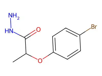 2-(4-Bromophenoxy)propanohydrazide structure