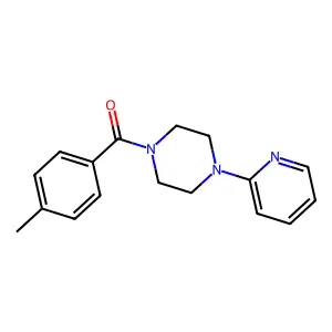 1-(4-Methylbenzoyl)-4-(2-pyridinyl)piperazine structure