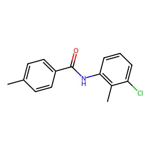 N-(3-chloro-2-methylphenyl)-4-methylbenzamide structure